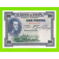 Испания - 100 песет - 1925