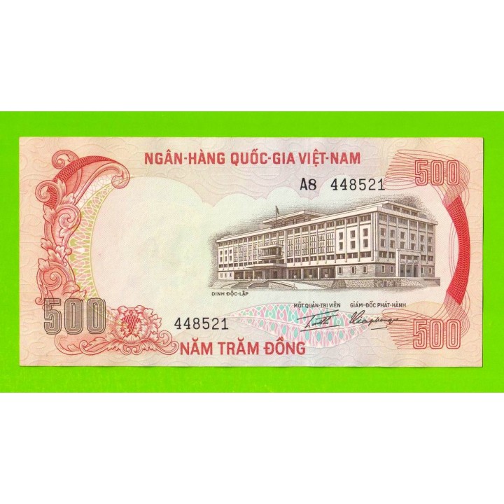 Южный Вьетнам - 500 донгов - 1972 - aUNC!!!