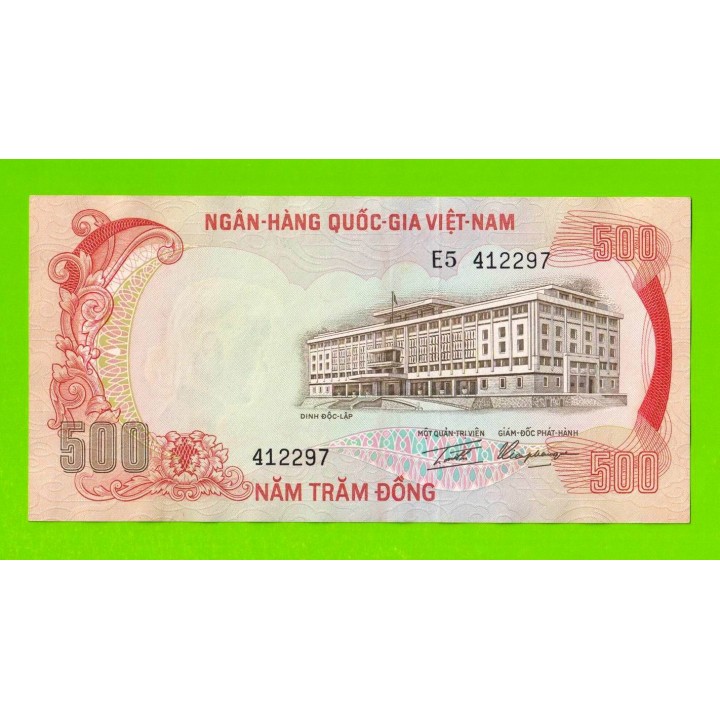 Южный Вьетнам - 500 донгов - 1972 - aUNC!!!