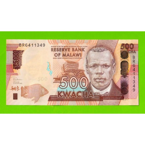Малави - 500 квач - 2020 (BR) - UNC!!!