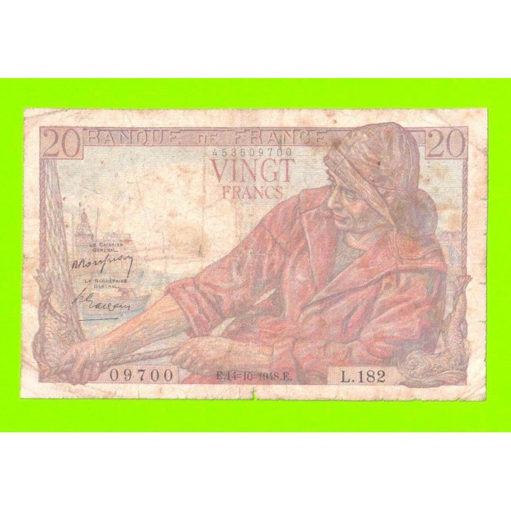 Франция - 20 франков - 1948