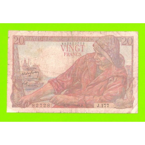 Франция - 20 франков - 1948