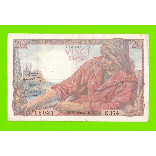 Франция - 20 франков - 1948