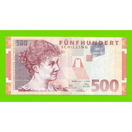 Австрия - 500 шиллингов - 1997