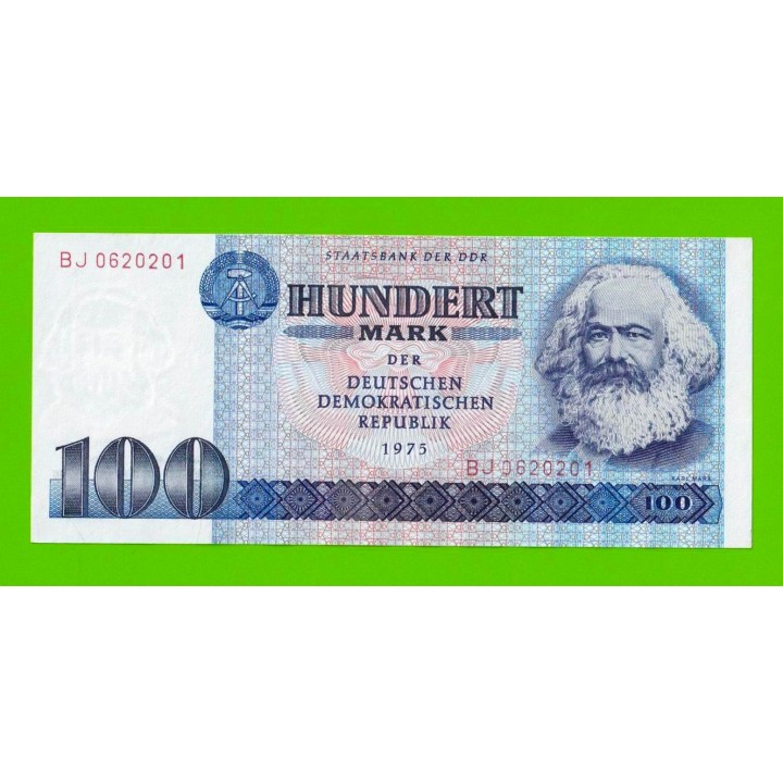 Германия (ГДР) - 100 марок - 1975 - UNC!!!