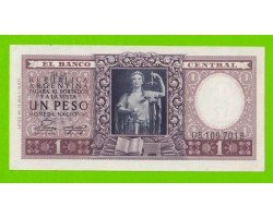 Аргентина - 1 песо - 1952 (1953) - серия B - aUNC!!!
