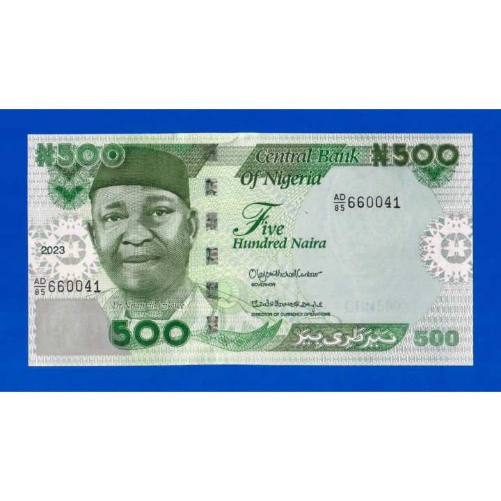 Нигерия - 500 найра - 2023 - UNC!!!