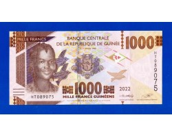 Гвинея - 1000 франков - 2022 - UNC!!!