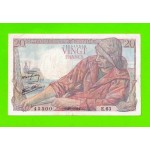 Франция - 20 франков - 1943