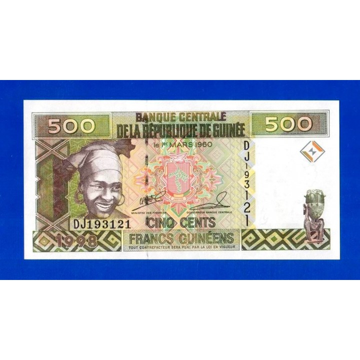 Гвинея - 500 франков - 1998 - UNC!!!