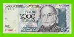 Венесуэла - 2000 боливаров - 1998 - UNC!!!