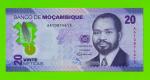 Мозамбик - 20 метикалов - 2024 (AA) - Полимер - UNC!!!