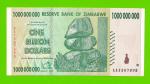 Зимбабве - 1000000000 / 1 миллиард долларов - 2008 (AA)