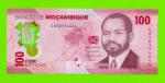 Мозамбик - 100 метикалов - 2024 (CA) - Полимер - XF+++!!!