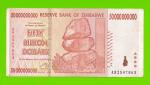 Зимбабве - 50000000000 / 50 миллиардов долларов - 2008 (AB)