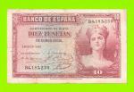 Испания - 10 песет - 1935