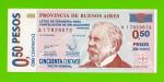 Аргентина, Патакон (Буэнос-Айрес) - 0,50 песо / 50 сентаво - 2002 (A) - UNC!!!