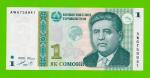 Таджикистан - 1 сомони - 1999 - UNC!!!
