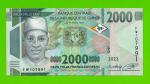 Гвинея - 2000 франков - 2022 - UNC!!!