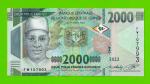 Гвинея - 2000 франков - 2022 - UNC!!!