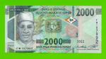 Гвинея - 2000 франков - 2022 - UNC!!!