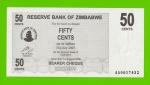Зимбабве - 50 центов - 2006 - aUNC!!!