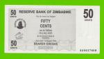 Зимбабве - 50 центов - 2006 - aUNC!!!