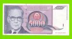 Югославия - 5000 динаров - 1991 (AA)