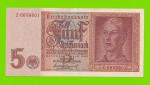 Германия - 5 марок - 1942 (Z) - XF+!!!