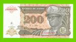 Заир - 200 новых заире - 1994 - UNC!!!