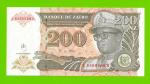 Заир - 200 новых заире - 1994 - UNC!!!