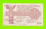 Испания - 1 песета - 1937 (A)