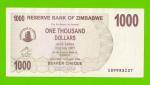 Зимбабве - 1000 долларов - 2006 (AD)