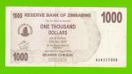 Зимбабве - 1000 долларов - 2006 (AJ)