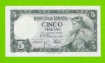 Испания - 5 песет - 1954 - UNC!!!