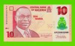 Нигерия - 10 найра - 2011 (AP) - Полимер - UNC!!!