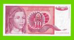 Югославия - 10 динаров - 1990 (AD) - UNC!!!