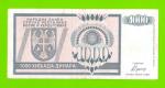 Босния и Герцеговина (Республика Сербская) - 1000 динаров - 1992 (AA)