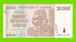 Зимбабве - 20000 долларов - 2008 (AB)