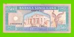 Сомалиленд - 50 шиллингов - 2002 - пятна - aUNC!!!