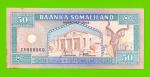 Сомалиленд - 50 шиллингов - 2002 - пятна - aUNC!!!