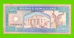 Сомалиленд - 50 шиллингов - 2002 - пятна - aUNC!!!