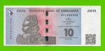 Зимбабве - 10 зиг - 2024 (AA) - UNC!!!