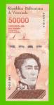 Венесуэла - 50000 боливаров - 2019 (A) - UNC!!!