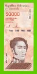 Венесуэла - 50000 боливаров - 2019 (A) - UNC!!!