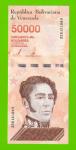 Венесуэла - 50000 боливаров - 2019 (A) - UNC!!!