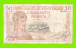Франция - 50 франков - 1936