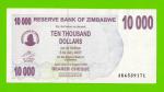 Зимбабве - 10000 долларов - 2006 (AK)
