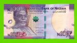 Нигерия - 100 найра - 2024 (DZ) - UNC!!!