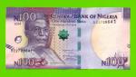 Нигерия - 100 найра - 2024 (DZ) - UNC!!!